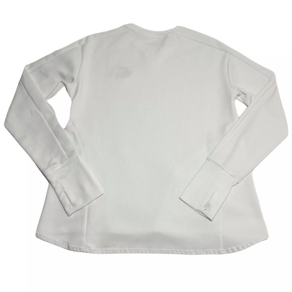 Nike Oregon Ducks Dri Fit UV Crewneck Sweater Sweatshirt Women’s Small White - Picture 2 of 12